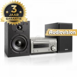 Denon DM41DAB zilver/zwart